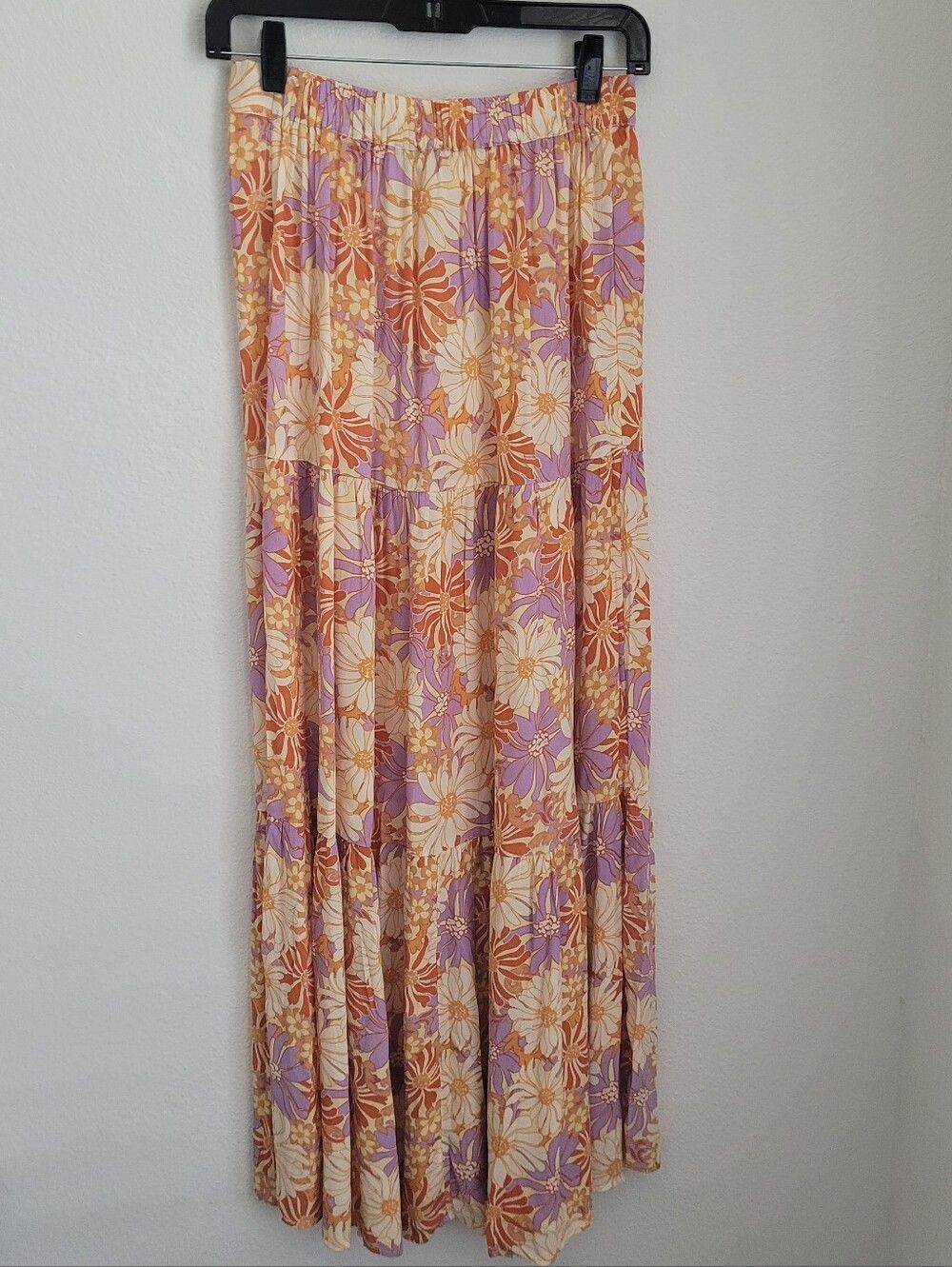 NWT L*Space Blue Skies Halter Top & Bondi Tiered Maxi Skirt Set Sz M Resortwear - Picture 11 of 16
